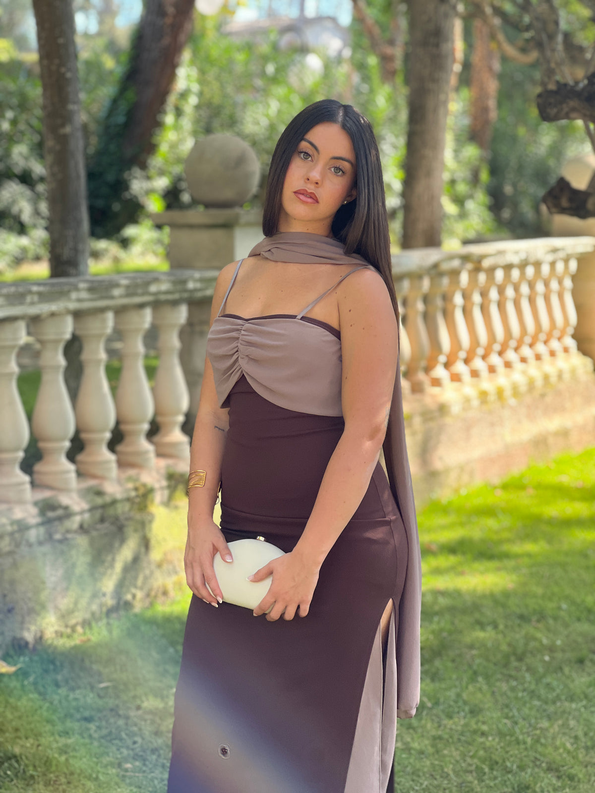 Vestit top frunzit Marta