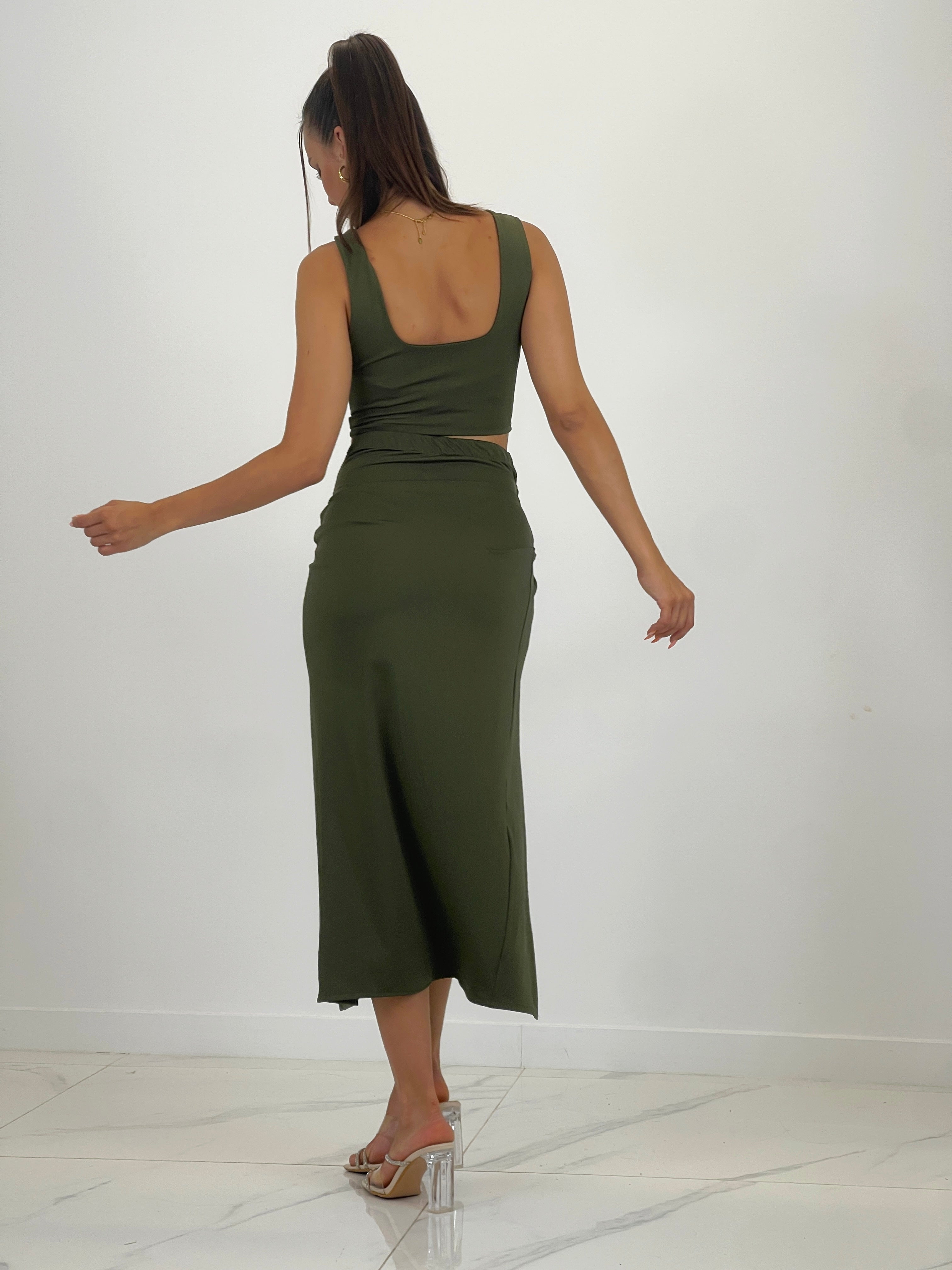 Conjunt top i faldilla Capri