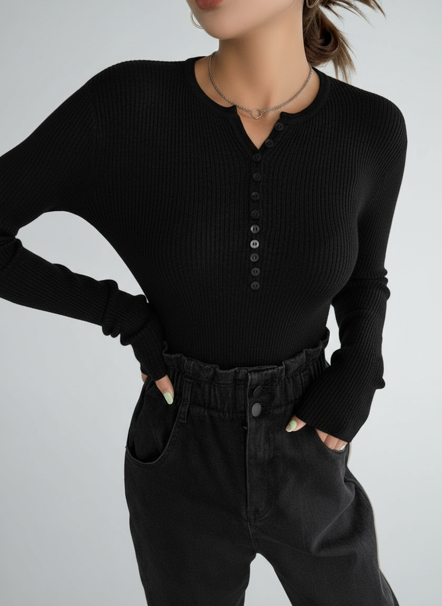 Jersey botones canalé - Zebra&Maduixa®